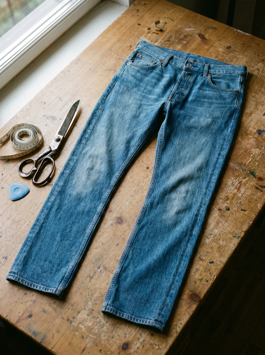 Jeans voor kortere mannen
