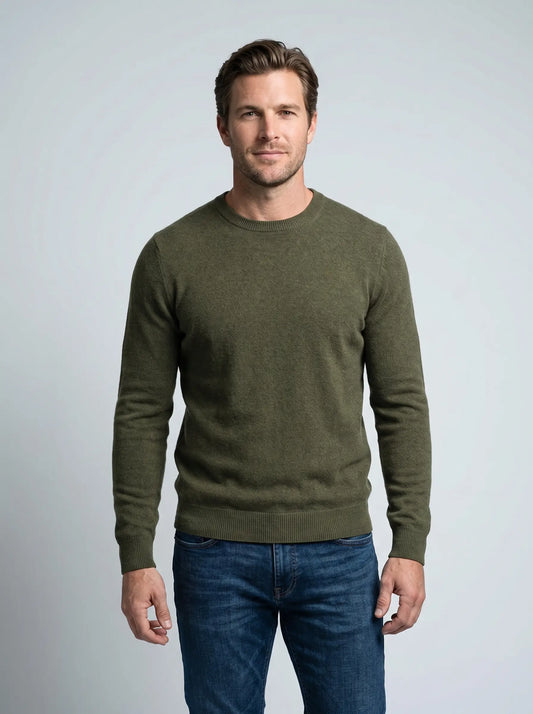 Compact Crewneck Olive