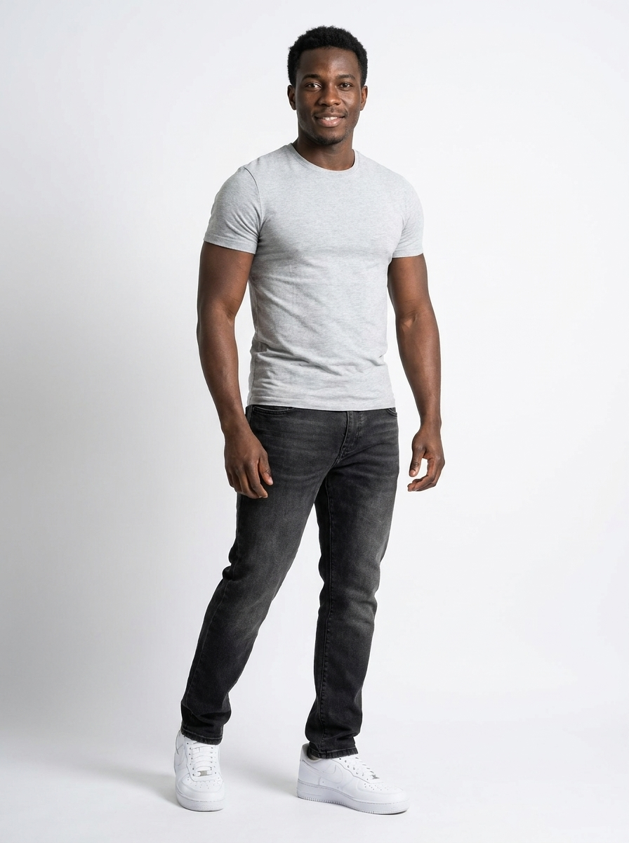 Classic Denim — Grey